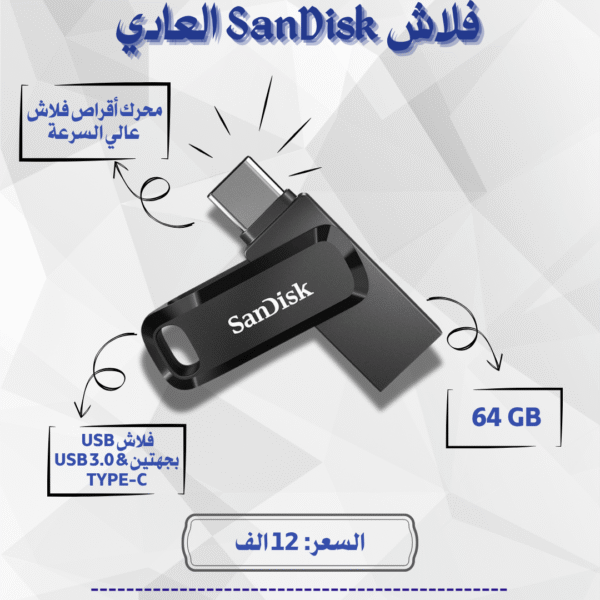 فلاش SanDisk العادي